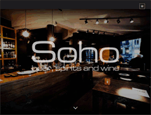 Tablet Screenshot of bar-soho.be